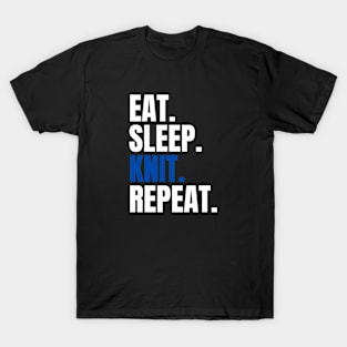 Eat Sleep Knit Repeat T-Shirt